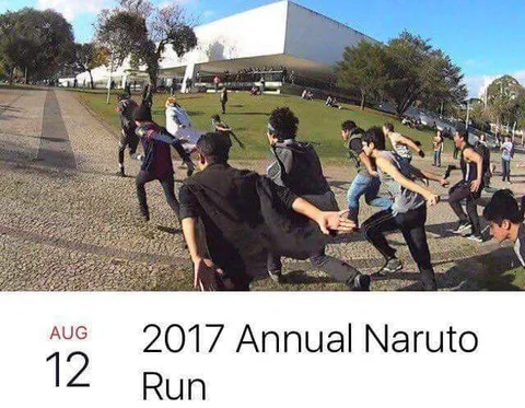 2017 Annual Naruto Run