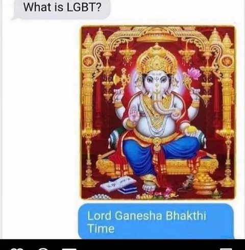 What Is LGBT Ganesha Meme