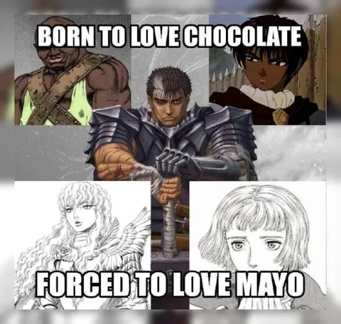Born to Love Chocolate Forced to Love Mayo