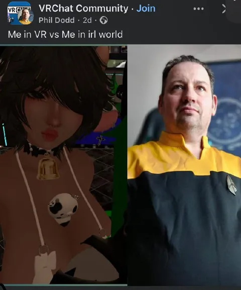 Me in VR vs Me IRL