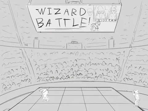 Wizard Battle Kiss Cam