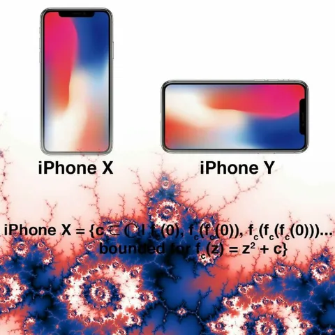 iPhone X and iPhone Y