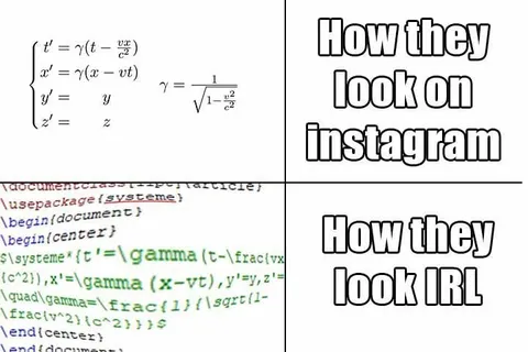 How They Look on Instagram vs IRL