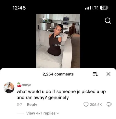 What Would You Do If Someone Picked You Up