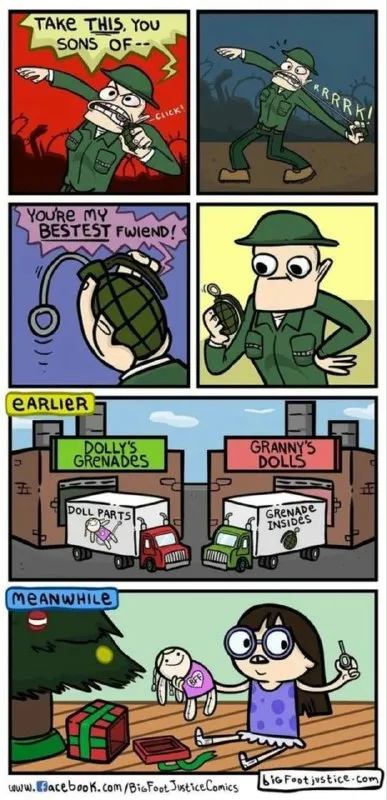 Dolly's Grenades and Granny's Dolls