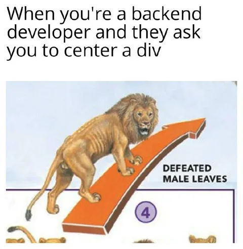 Backend Developer Asked to Center a Div