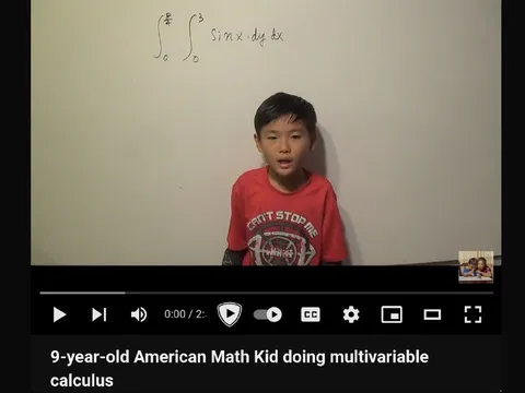 Nine-Year-Old Math Kid