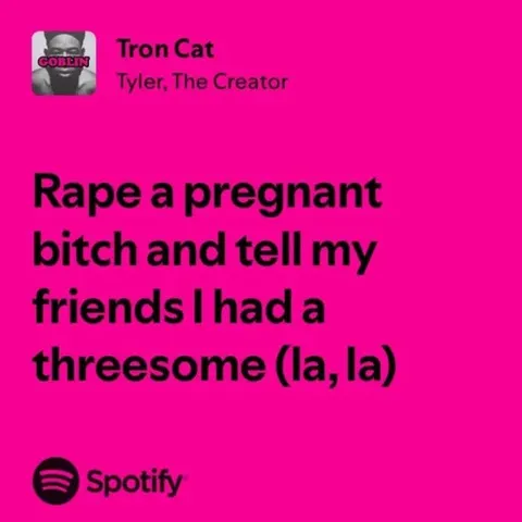 Tron Cat Disturbing Lyrics
