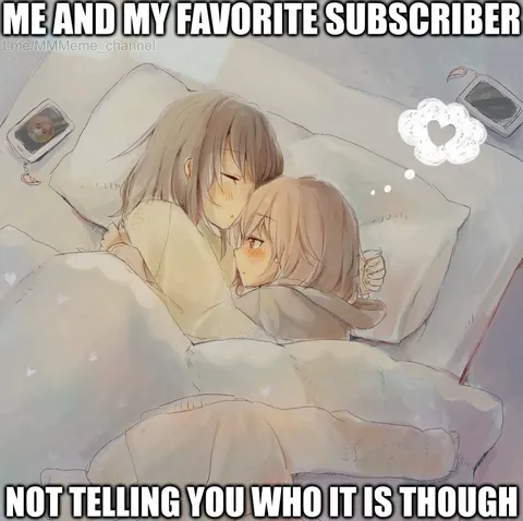 Favorite Subscriber Cuddle