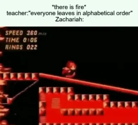 Zachariah Escapes the Fire