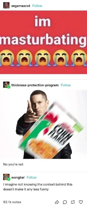 I'm Masturbating Reaction Chain