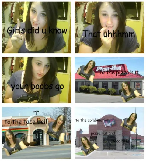 Girls Did You Know Where Boobs Go