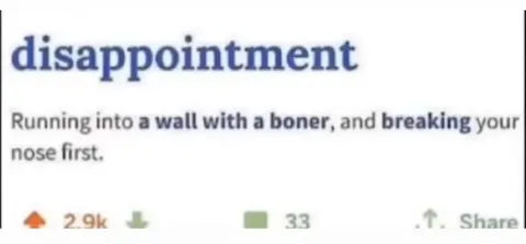 Disappointment Boner Wall