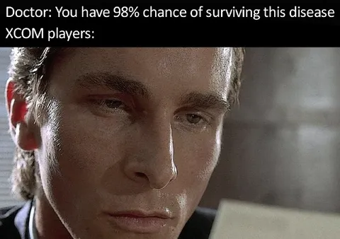 XCOM Players Face 98% Survival