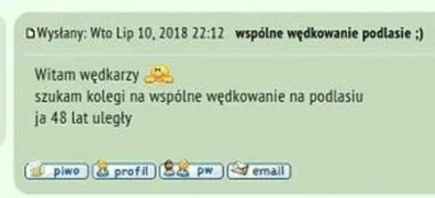 Wspólne wędkowanie na Podlasiu