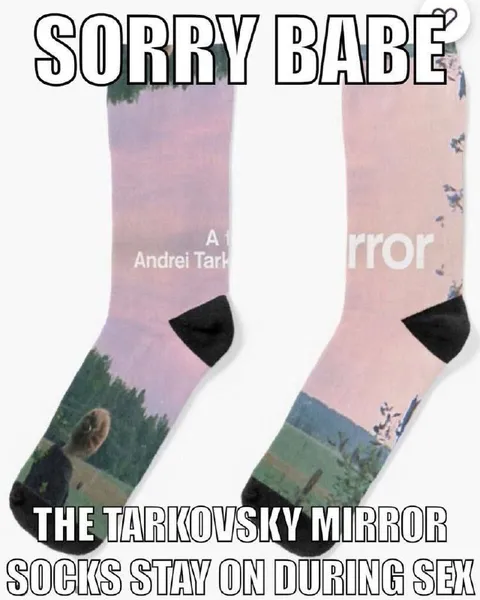 Tarkovsky Mirror Socks