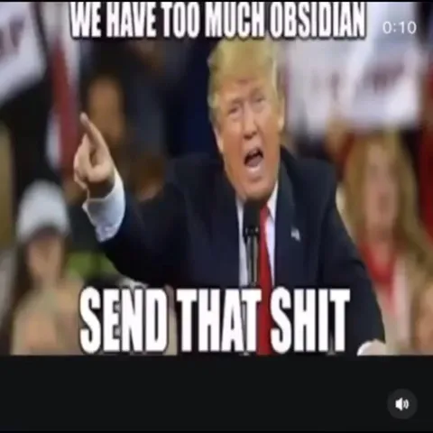 Obsidian Sent to Bikini Bottom