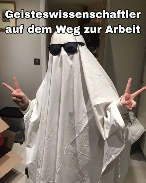 Geisteswissenschaftler auf dem Arbeitsweg