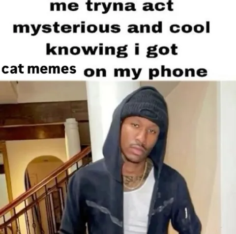 Trying to Act Mysterious