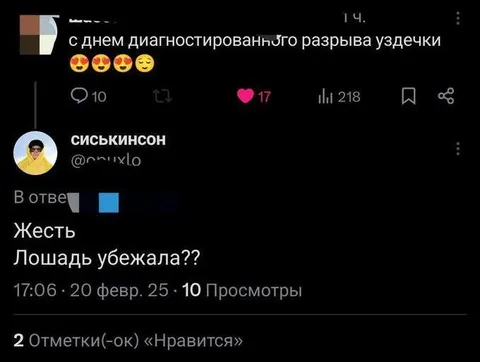Лошадь убежала от диагноза