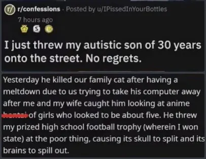 No Regrets Reddit Confession