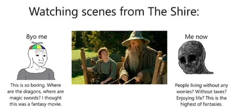 Watching Scenes from the Shire