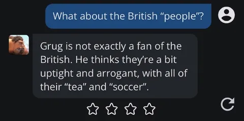 Grug Hates British People