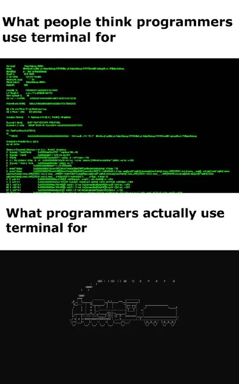 What Programmers Use Terminal For