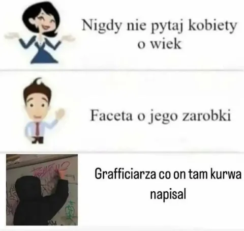 Nigdy nie pytaj grafficiarza