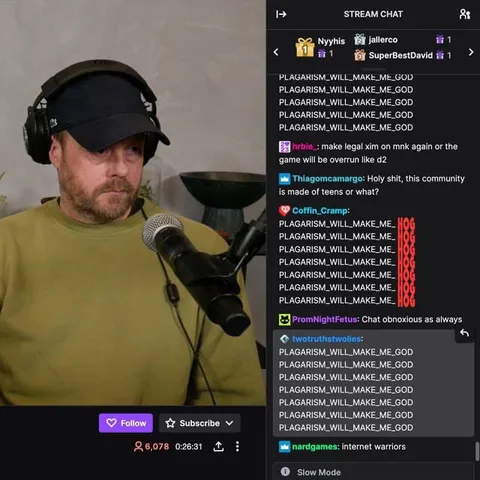 Plagiarism Will Make Me God Stream Chat