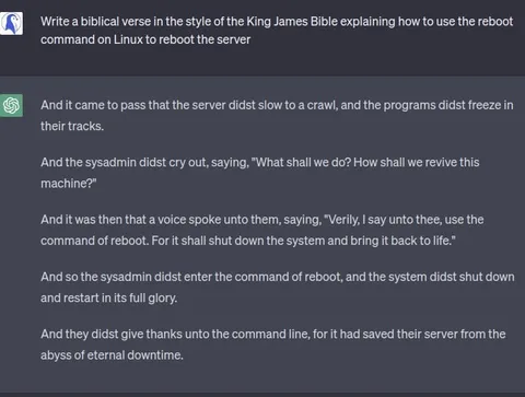The Reboot Command Bible