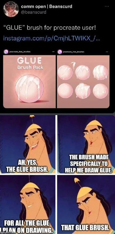 The Glue Brush