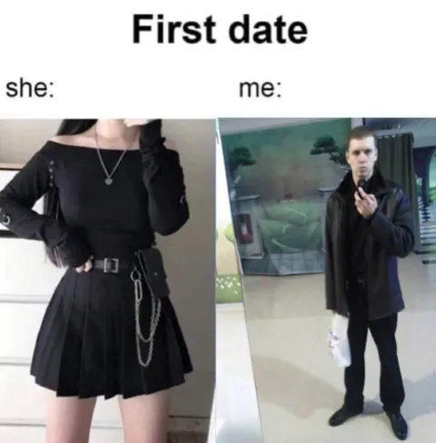 First Date Style Contrast