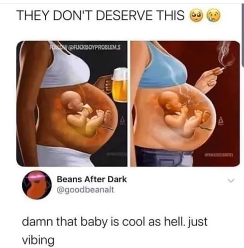 Baby Just Vibing