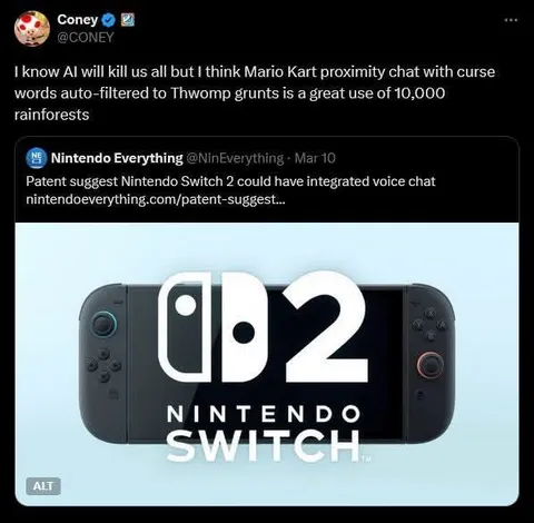 Mario Kart Thwomp Voice Chat