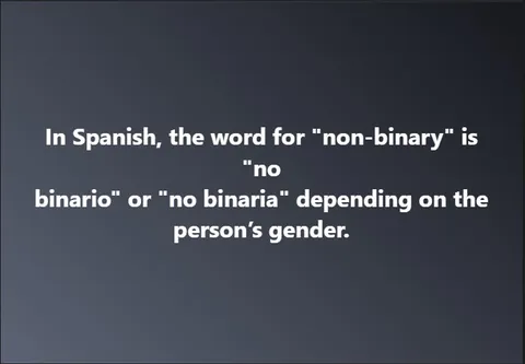 Spanish Non-Binary Grammar Joke