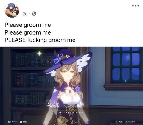 Please Groom Me Lisa