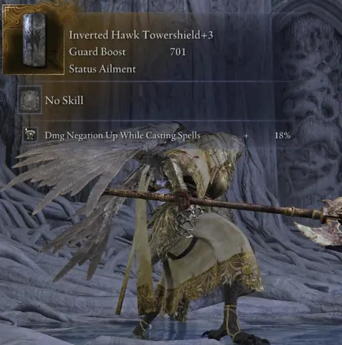 Inverted Hawk Towershield +3