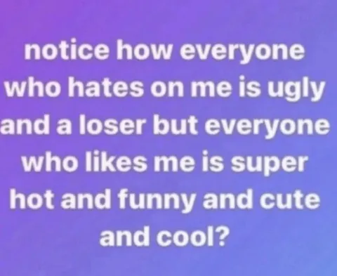 Everyone Who Likes Me Is Hot