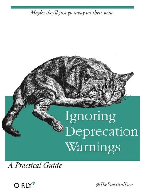 Ignoring Deprecation Warnings