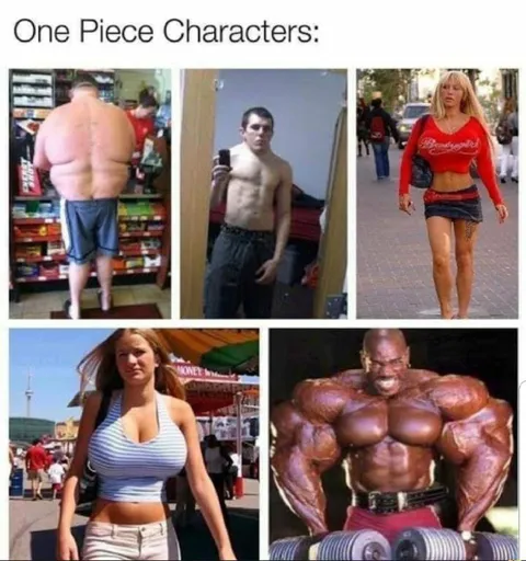 One Piece Characters in Real Life