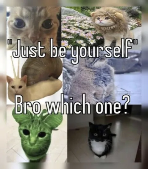 Just Be Yourself Which One