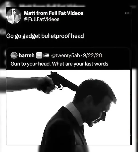 Go Go Gadget Bulletproof Head