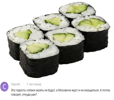 Собаки не едят роллы
