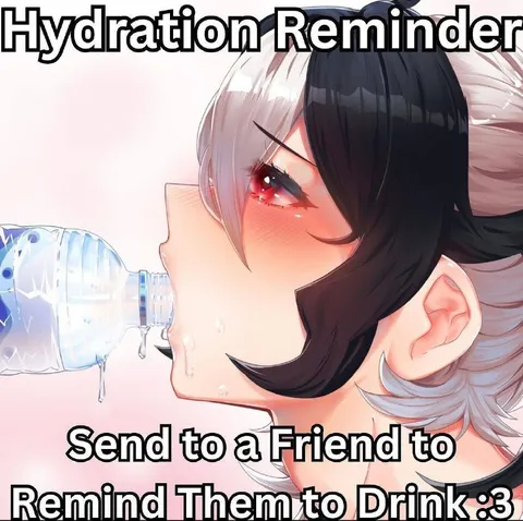 Anime Hydration Reminder
