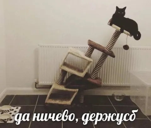 Я ничего, держусь