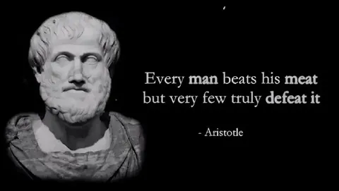Aristotle Beats His Meat