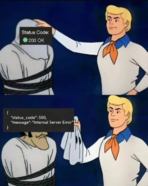 Status Code 200 vs 500