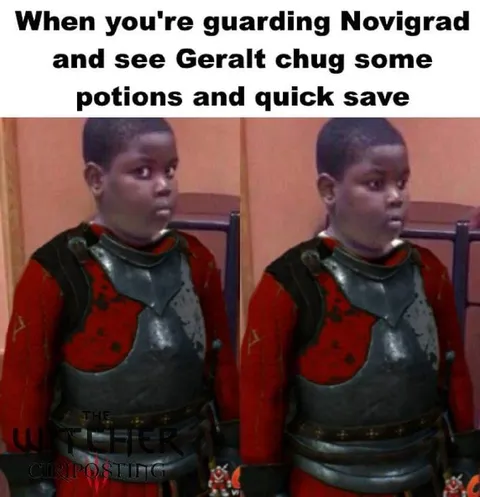 Guarding Novigrad With Geralt