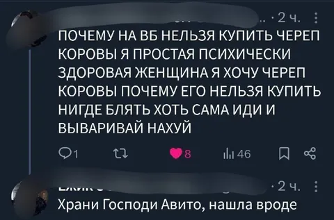 Где купить череп коровы